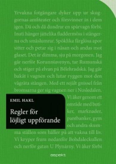 Regler för löjligt uppförande