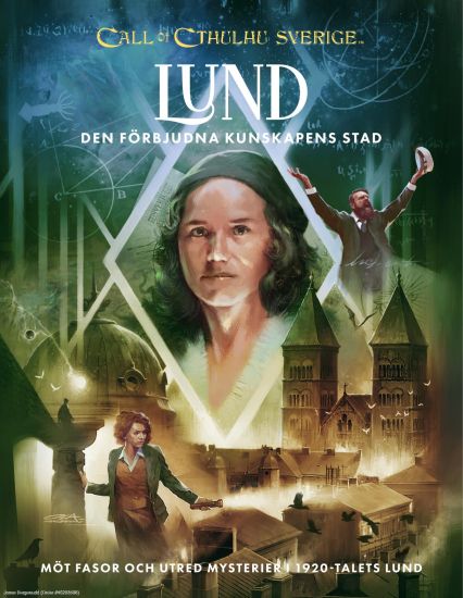 Call of Cthulhu Sverige. Lund : den förbjudna kunskapens stad