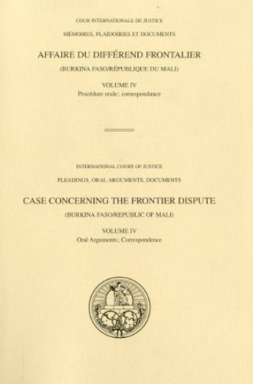 Case Concerning the Frontier Dispute