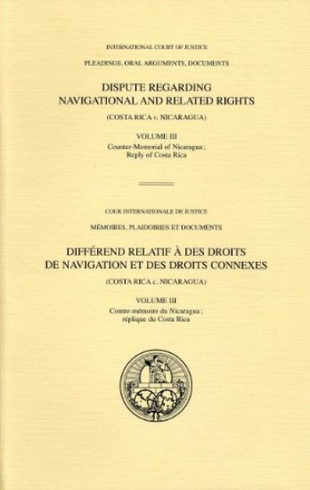 International Court of Justice Pleadings, Oral Arguments, Documents