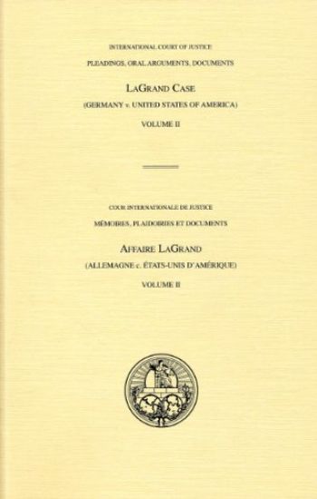 International Court of Justice Pleadings, Oral Arguments, Documents