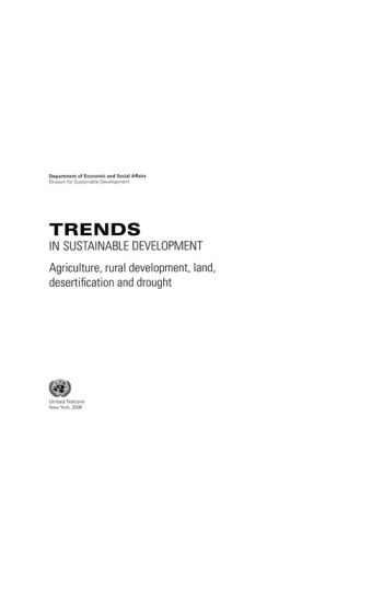 Trends in Sustainable Development