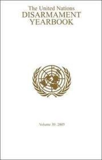The United Nations Disarmament Yearbook