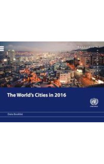 The World's Cities in 2016 – United Nations, kirjan kansikuva