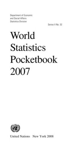 World Statistics Pocketbook