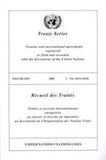 Treaty Series 2599