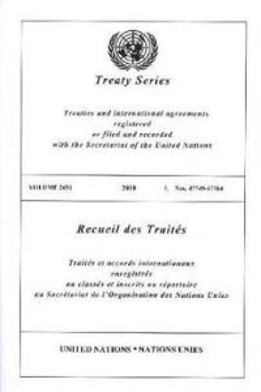 Treaty Series 2691 I