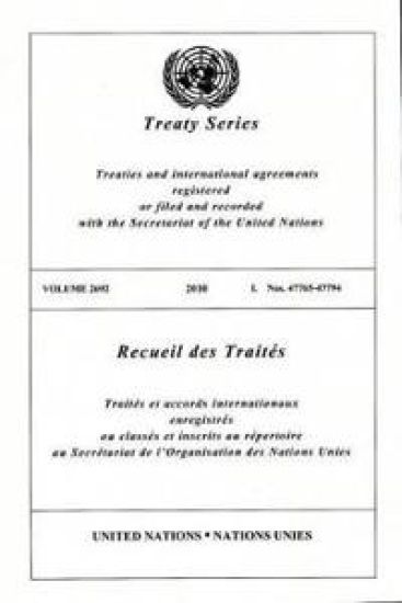 Treaty Series 2692 I