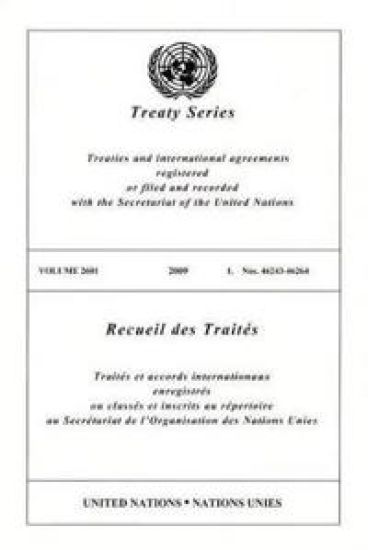Treaty Series 2601