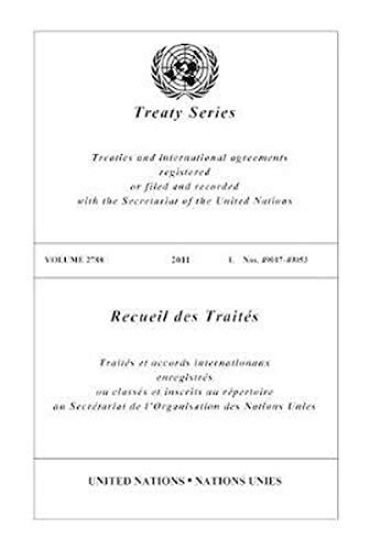 Treaty Series 2788 – United Nations, kirjan kansikuva