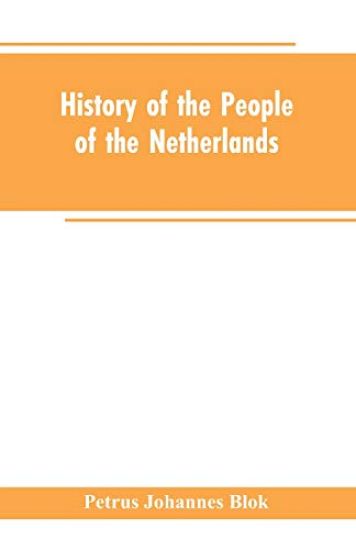 History of the People of the Netherlands