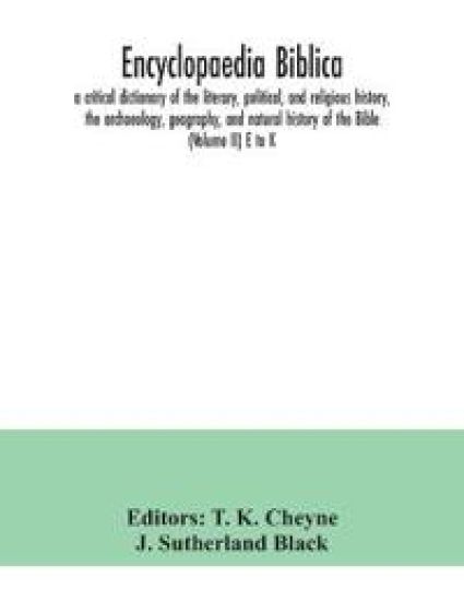 Encyclopaedia Biblica