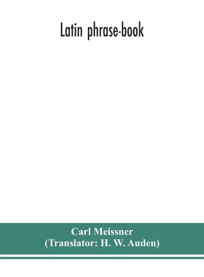 Latin phrase-book