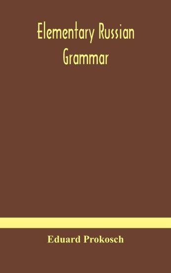 Elementary Russian grammar