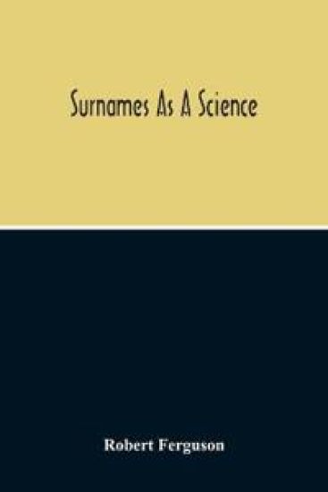 Surnames As A Science