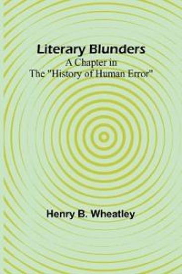 Literary Blunders