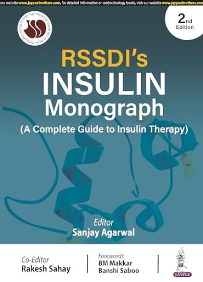 RSSDI'S Insulin Monograph – Sanjay Agarwal, kirjan kansikuva