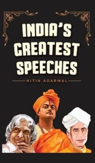 India's Greatest Speeches – Nitin Agarwal, kirjan kansikuva