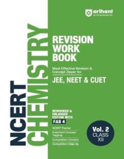 Ncert Chemistry Revision Work Book Class XII – Pooja Yadav, kirjan kansikuva
