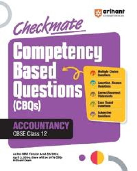 Checkmate PYQs + CBQs Accountancy Class 12th (EditionI)