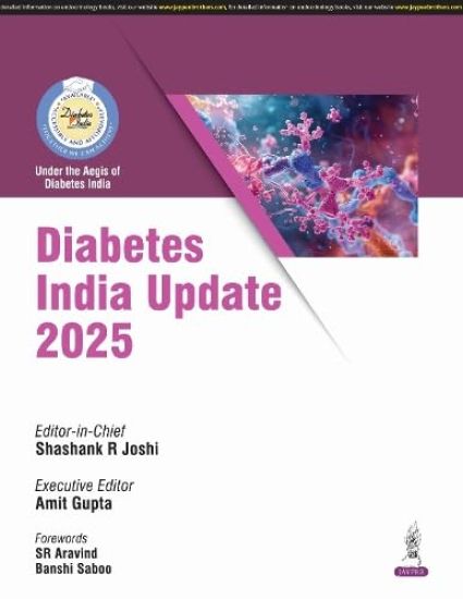 Diabetes India Update 2025 – Amit Gupta, kirjan kansikuva