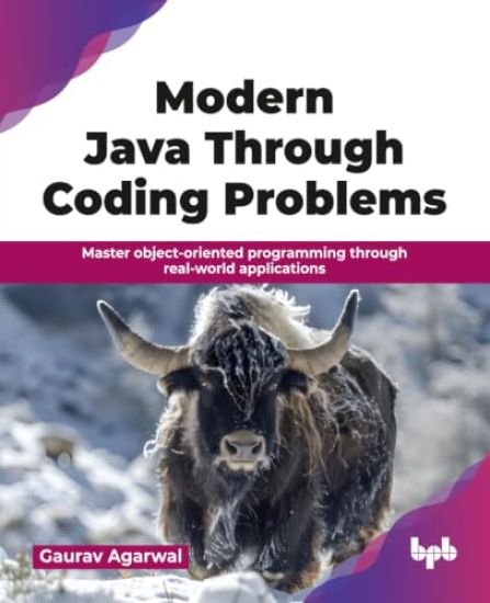 Modern Java Through Coding Problems – Gaurav Agarwal, kirjan kansikuva