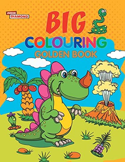 Big Colouring Golden Book for 5 to 9 Years Old Kids| Fun Activity and Colouring Book for Children – Priyanka Verma, kirjan kansikuva