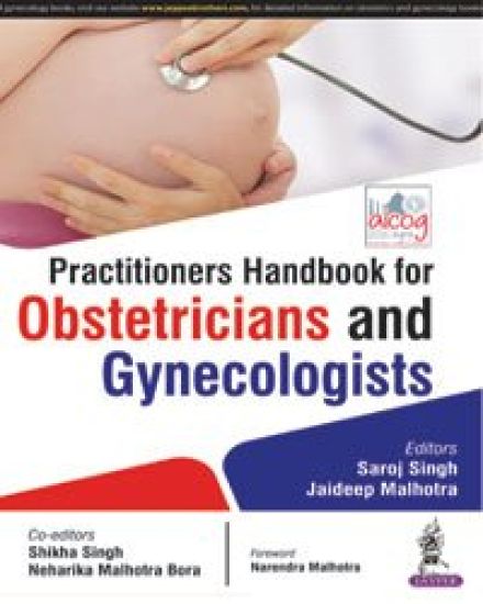 Practitioners Handbook for Obstetricians and Gynecologists – Saroj Singh, kirjan kansikuva