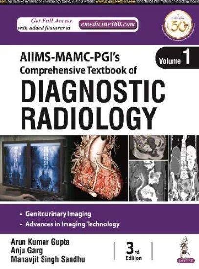 Comprehensive Textbook of Diagnostic Radiology – Arun Kumar Gupta, kirjan kansikuva
