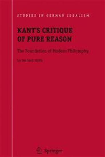 Kant's Critique of Pure Reason