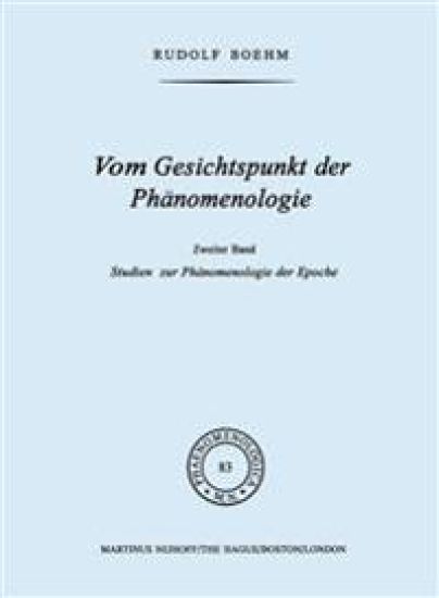 Vom Gesichtspunkt der Phänomenologie