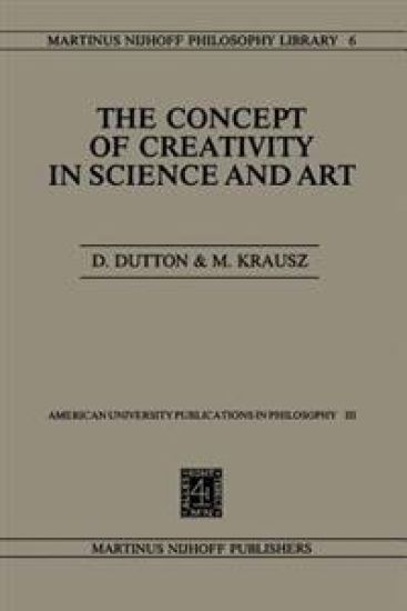 The Concept of Creativity in Science and Art