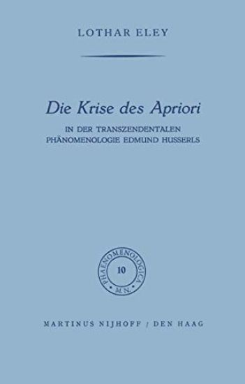 Die Krise des Apriori