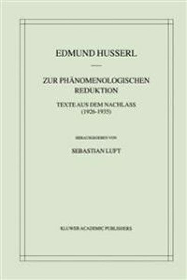 Zur Phänomenologischen Reduktion