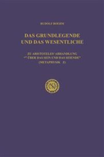 Das Grundlegende und das Wesentliche