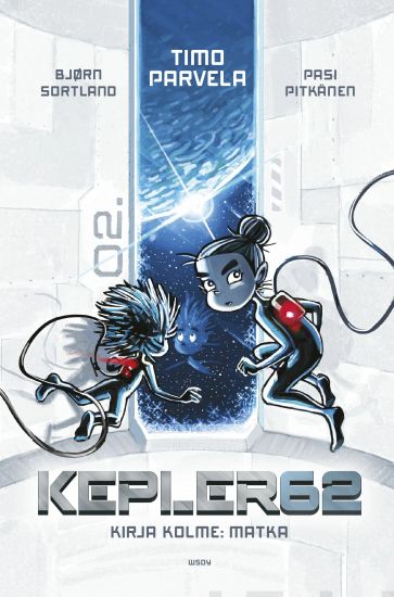 Kepler62 Kirja kolme: Matka – Timo Parvela, kirjan kansikuva