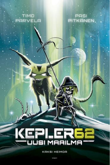 Kepler62 Uusi maailma: Kaksi heimoa – Timo Parvela, kirjan kansikuva