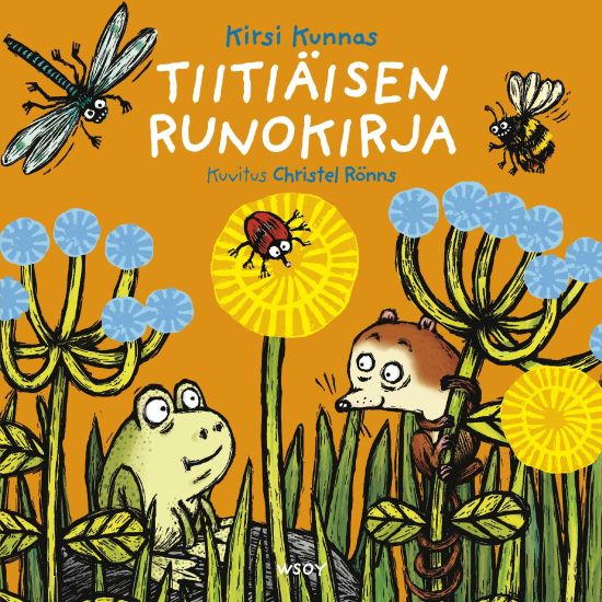 Tiitiäisen runokirja – Kirsi Kunnas, kirjan kansikuva