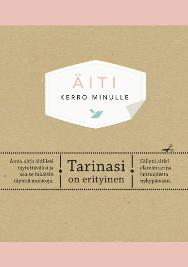 Äiti. Kerro minulle – Elma van Vliet, kirjan kansikuva