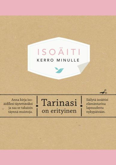 Isoäiti. Kerro minulle – Elma van Vliet, kirjan kansikuva