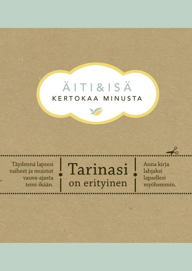 Äiti & isä. Kertokaa minusta – Elma van Vliet, kirjan kansikuva