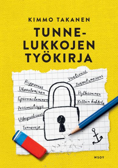 Tunnelukkojen työkirja – Kimmo Takanen, kirjan kansikuva