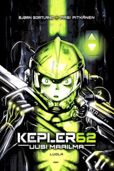 Kepler62 Uusi maailma: Luola – Bjørn Sortland, kirjan kansikuva