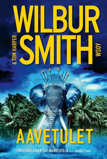 Aavetulet – Wilbur Smith, kirjan kansikuva
