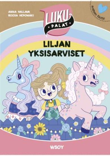 Liljan yksisarviset – Anna Hallava, kirjan kansikuva
