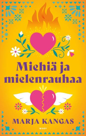 Miehiä ja mielenrauhaa – Marja Kangas, kirjan kansikuva