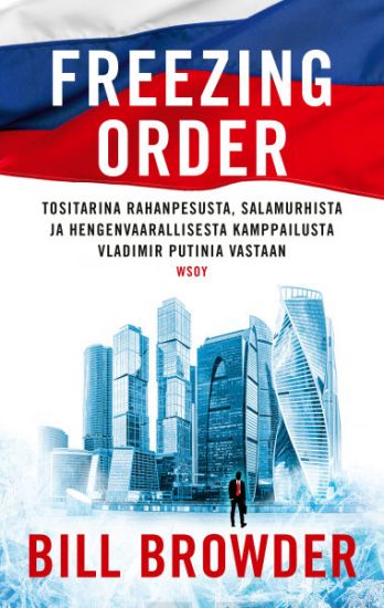 Freezing order – Bill Browder, kirjan kansikuva