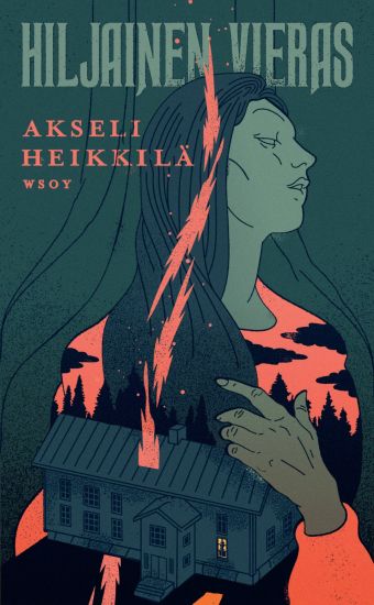 Hiljainen vieras – Akseli Heikkilä, kirjan kansikuva