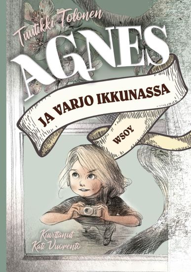 Agnes ja varjo ikkunassa – Tuutikki Tolonen, kirjan kansikuva