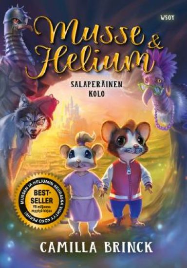 Musse ja Helium 1: Salaperäinen kolo – Camilla Brinck, kirjan kansikuva